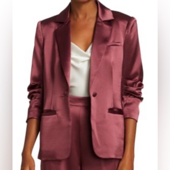 Cinq à Sept Jackets & Blazers - Cinq à Sept Khloe Smooth Satin Jacket | EUC | Sz 6